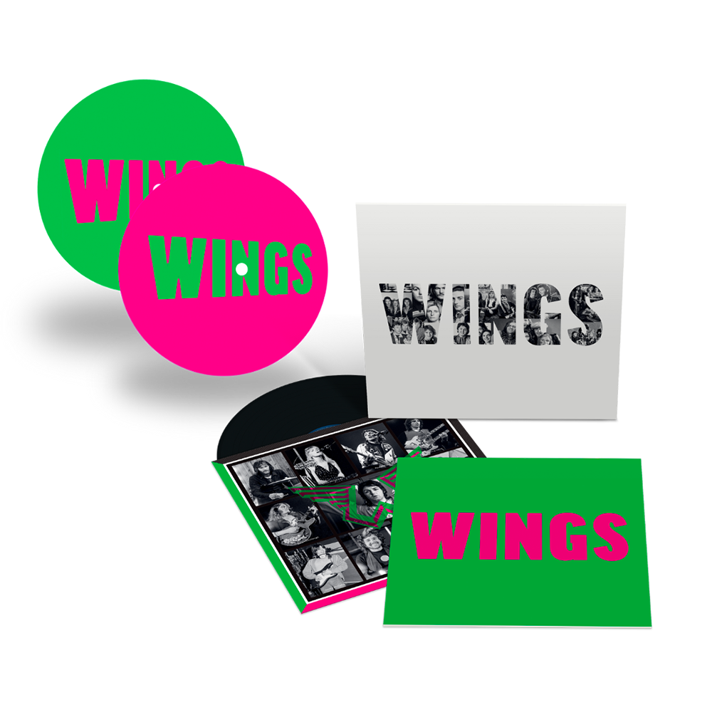 WINGS - 1LP Collection + WINGS Dual Tone Slipmat Fan Pack