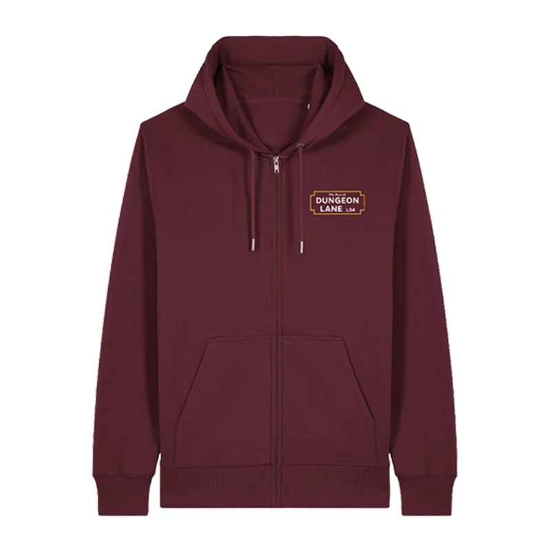 The Boys of Dungeon Lane Collage Zipped Hoodie