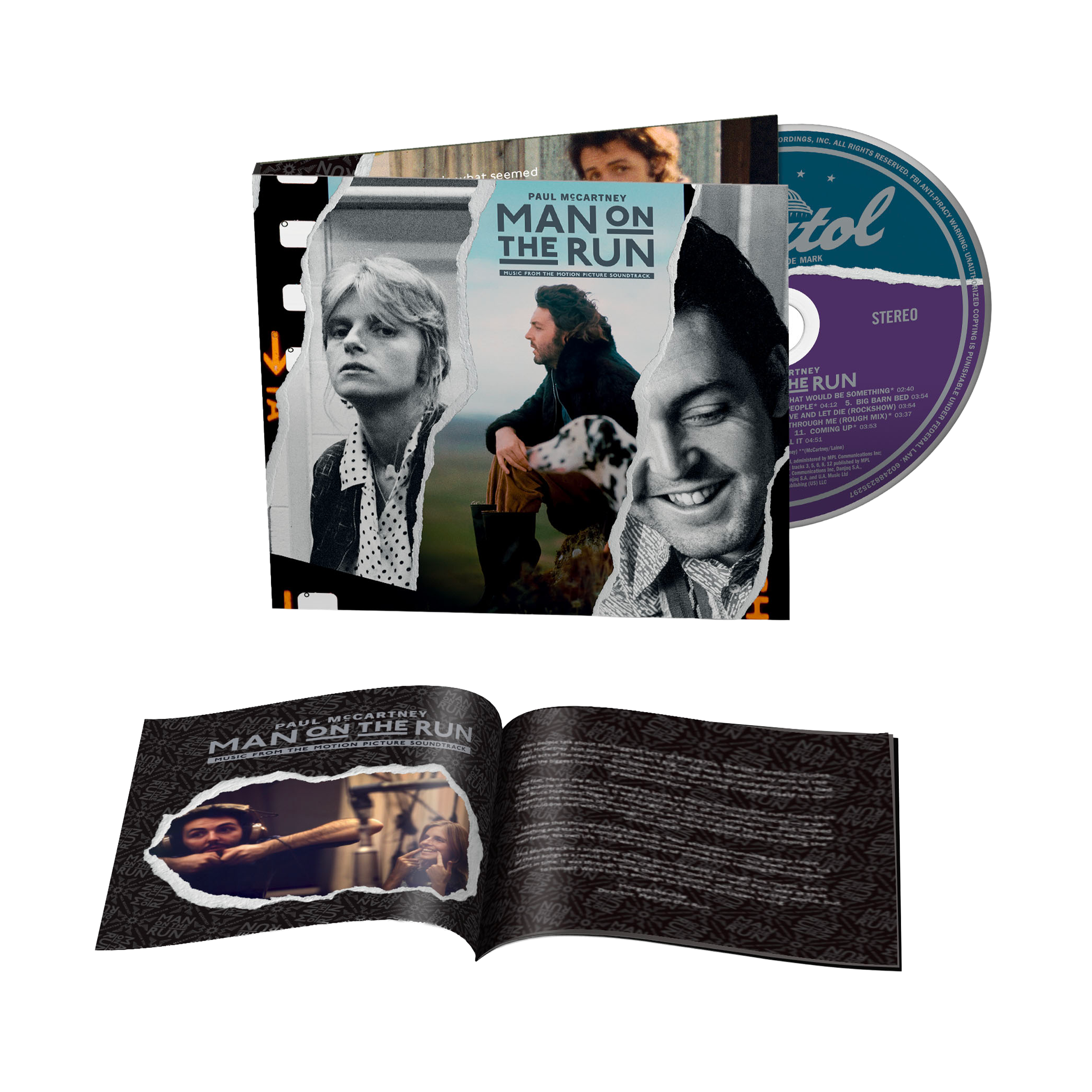 Paul McCartney and Wings - Man on the Run (CD)