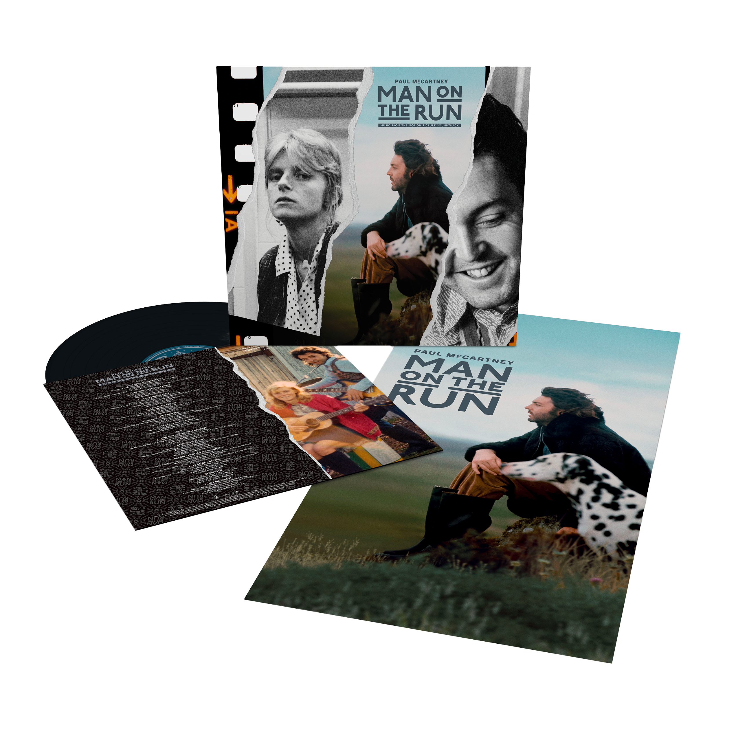 Paul McCartney and Wings - Man on the Run (LP)