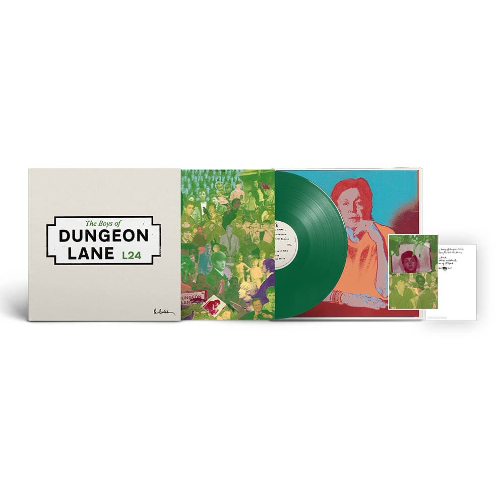 The Boys Of Dungeon Lane - Green LP + Lyric Card