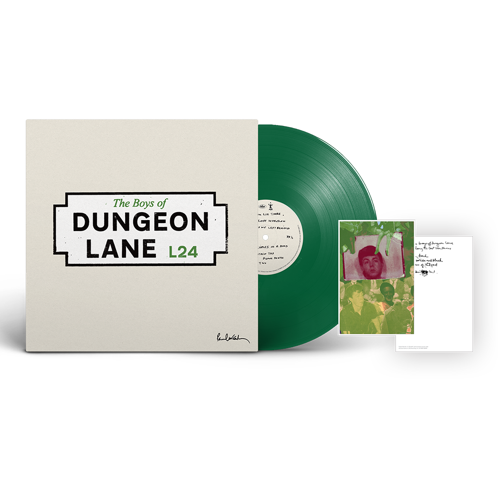 The Boys Of Dungeon Lane - Green LP + Lyric Card