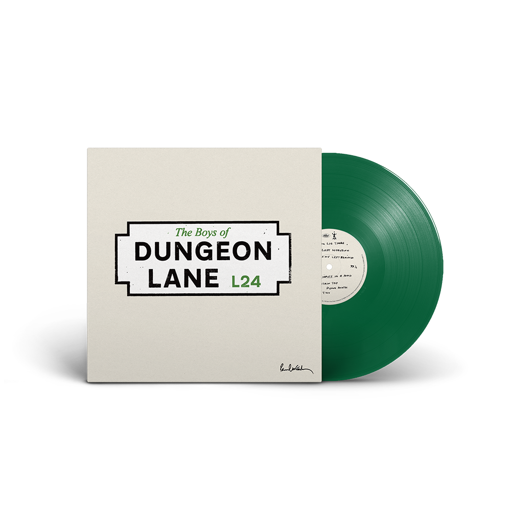 The Boys Of Dungeon Lane - Green LP + Lyric Card