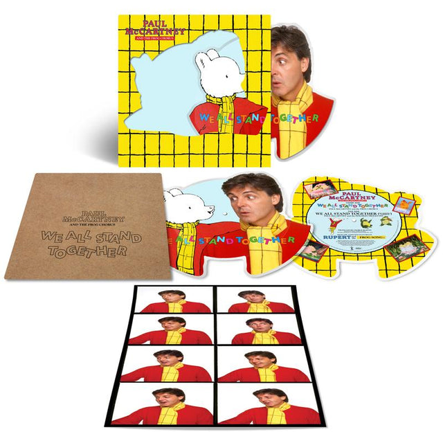 PAUL MCCARTNEY AND THE FROG CHORUS WE ALL STAND TOGETHER 45T PICTU