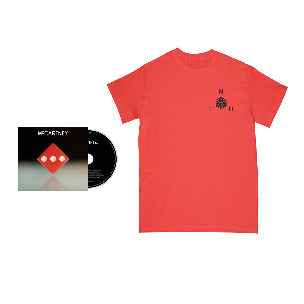 McCartney III - Édition (Rouge) Démo secrète - CD et T-shirt